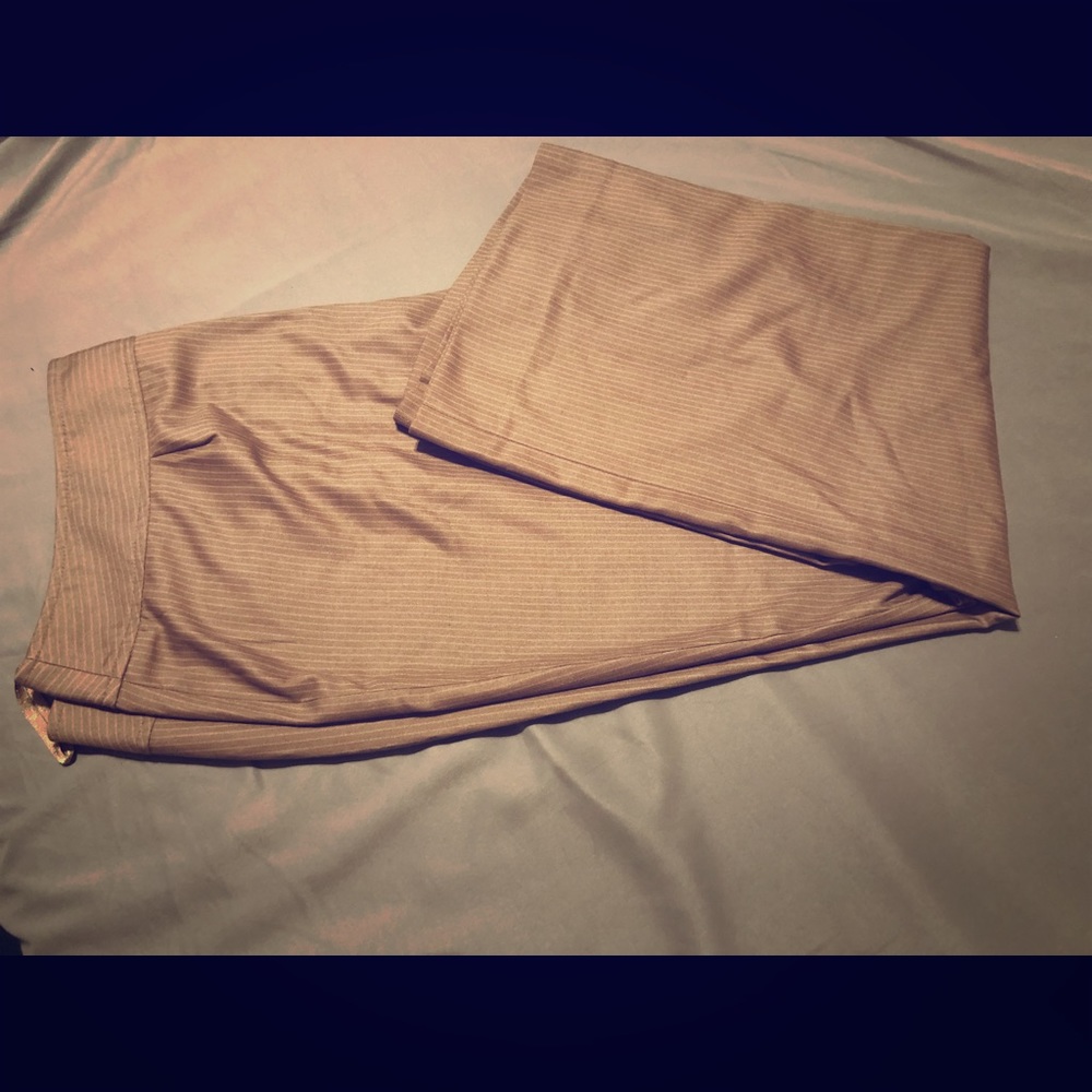 Style & Co. Pinstripe dress pants. Petite 18W